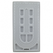 Sieraden rijgbord Beadalon Grey