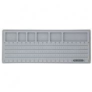 Sieraden rijgbord Beadalon Grey