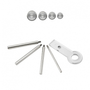 Buigringen maker Beadalon (4mm, 6mm, 7mm, 8mm) Zilver