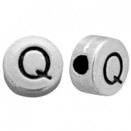 Metal look Letterkralen letter Q Antiek zilver