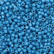 Miyuki kralen 11/0 delica's Duracoat opaque dyed juniper berry blue