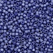Miyuki kralen 11/0 delica's Metallic matte royal blue