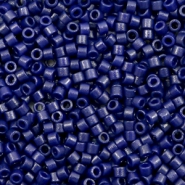 Miyuki kralen 11/0 delica's Duracoat opaque matte dyed cobalt blue