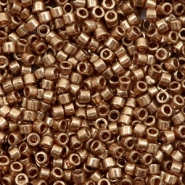 Miyuki kralen 11/0 delica's Metallic light bronze