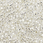 Miyuki kralen 11/0 delica's Silverlined crystal