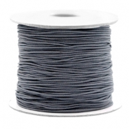 Gekleurd elastiek 0.8mm Cool grey