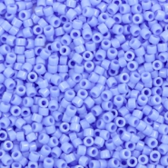 Miyuki kralen 11/0 delica's Opaque periwinkle blue DB-730