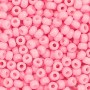 Miyuki 8/0 rocailles Duracoat opaque light carnation pink 8-4466