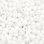 Miyuki 8/0 rocailles Opaque white 8-402