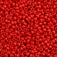 Miyuki 11/0 rocailles Opaque luster red 11-426