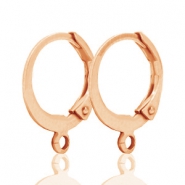 Oorringen DQ 12mm Rose gold