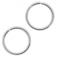 Benodigdheden van Stainless steel Roestvrij staal (RVS) buigringen 10mm Antiek zilver