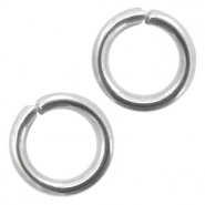Benodigdheden van Stainless steel Roestvrij staal (RVS) buigringen 5mm Antiek zilver
