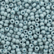 Miyuki 8/0 rocailles Duracoat opaque moody blue 8-4479
