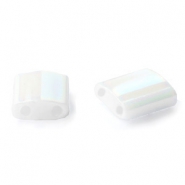 Miyuki kralen 5x5mm tila White pearl AB TL-471