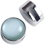Armbanden Cuoio  Setting / slider Cuoio voor 8 mm leer en 12 mm cabochon