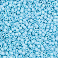 Miyuki kralen 11/0 delica's Opaque turquoise blue DB-725