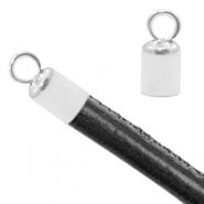 Onderdelen 925 zilver eindkappen 2mm Zilver