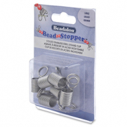 Bead stopper large 6st. Beadalon Stainless steel