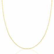 Kettingen van Stainless steel Roestvrij staal (RVS) Mix&Match Goud