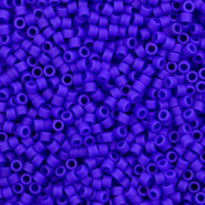 Miyuki kralen 11/0 delica's Opaque matte cobalt blue DB-756
