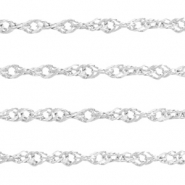 Benodigdheden van Stainless steel Roestvrij staal (RVS) weave jasseron Zilver