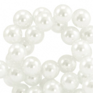 Top quality Glasparels rond 8mm White
