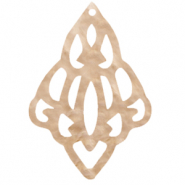 Hangers van Resin barok diamant Light semolina beige