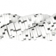 Kralen Katsuki 4mm Bright white-black