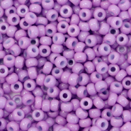 Miyuki 8/0 rocailles Duracoat opaque crocus purple 8-4486