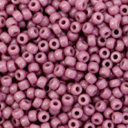 Miyuki 8/0 rocailles Duracoat opaque hydrangea purple 8-4487