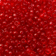 Miyuki 8/0 rocailles Transparant ruby red 8-141