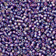 Miyuki 11/0 rocailles Silverlined AB amethyst 11-1024