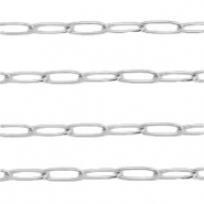 Benodigdheden van Stainless steel Roestvrij staal (RVS) jasseron schakel Zilver