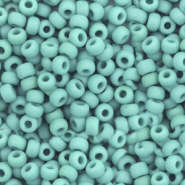 Miyuki 8/0 rocailles Opaque matte turquoise green 8-412F