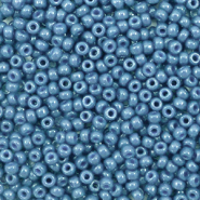 Miyuki 11/0 rocailles Duracoat opaque juniper berry blue 11-4485
