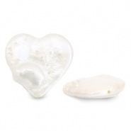 Zoetwater parels Pearl white