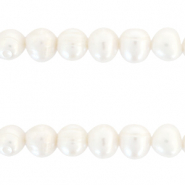 BQ Zoetwater parels rond 9-10mm Natural white