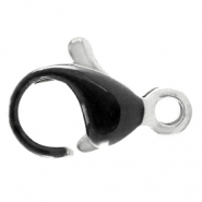 Benodigdheden van Stainless steel Roestvrij staal (RVS) karabijnslot 10mm Black-zilver