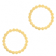 Bedels van Stainless steel Roestvrij staal (RVS) tussenstuk circle Goud