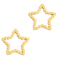 Bedels van Stainless steel Roestvrij staal (RVS) tussenstuk star Goud