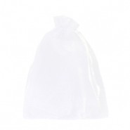Organza sieradenzakje 13x18cm White