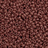 Miyuki 11/0 rocailles Opaque red brown 11-419