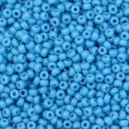 Miyuki 11/0 rocailles Duracoat opaque delphinium blue 11-4484