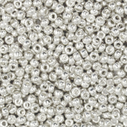 Miyuki 11/0 rocailles Bright sterling silver plated 11-961