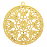 Bohemian hanger round butterfly Gold