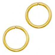 Benodigdheden van Stainless steel Roestvrij staal (RVS) buigring 11mm Goud