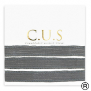 C.U.S&reg; lint Shimmery anthracite grey