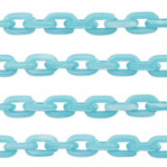 Acryl schakels 15mm Light blue