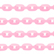 Acryl schakels 15mm Pink